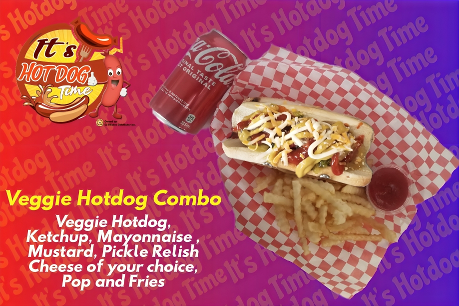 Veggie-Hotdog-Combo